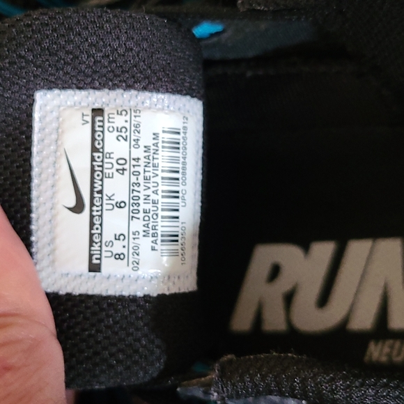NIKE AIR MAX 2015 BLACK GAME ROYAL - Picture 10 of 11